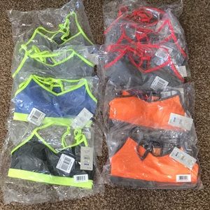 Lot of 9 Danskin Active sports bras